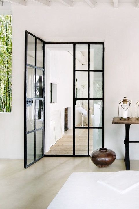 soundproof-bedroom-door--black-metal-framing-will-give-french-doors-a-fresh-new-look-still-refined-as-before-about-astounding-remodel